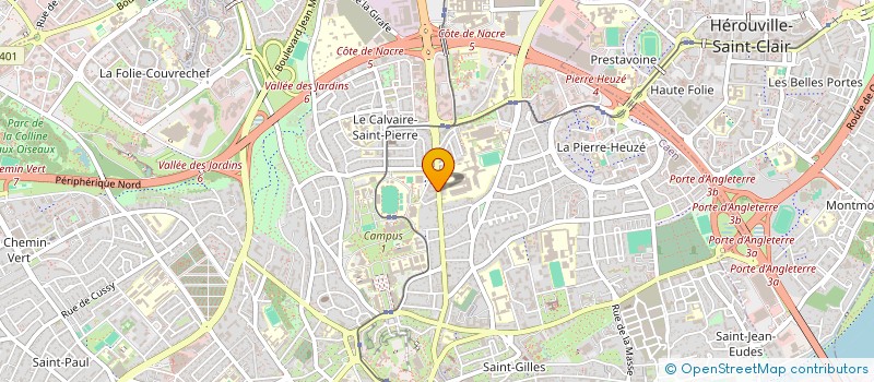 localisation de l'entreprise MONSIEUR JULIO DA CUNHA à CAEN