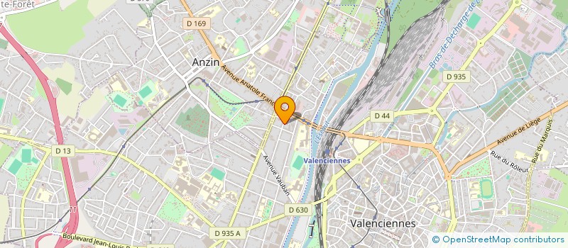 localisation de l'entreprise MONSIEUR JULIO DA SILVA à VALENCIENNES