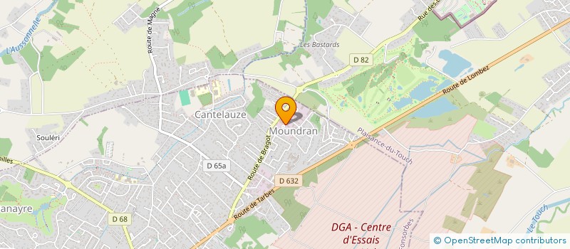 localisation de l'entreprise MONSIEUR JULIO DA SILVA RODRIGUES  FONSORBES