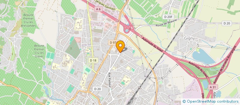 localisation de l'entreprise MONSIEUR JULIO DE SOUSA à BEAUNE