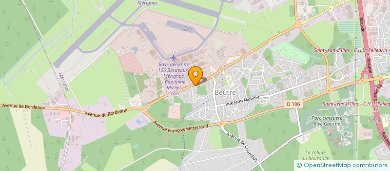 localisation de l'entreprise MONSIEUR JULIO GONCALVES à MERIGNAC
