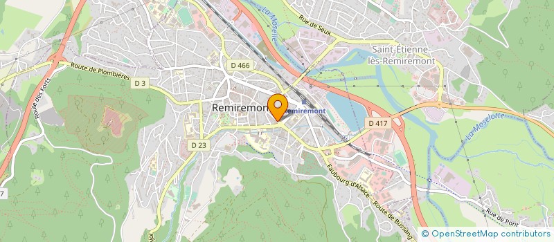 localisation de l'entreprise MONSIEUR JULIO GONCALVES à REMIREMONT