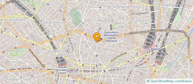 localisation de l'entreprise MONSIEUR JULIO GONZALEZ  PARIS