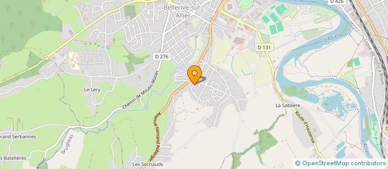 localisation de l'entreprise MONSIEUR JULIO GRANDE à BELLERIVE-SUR-ALLIER