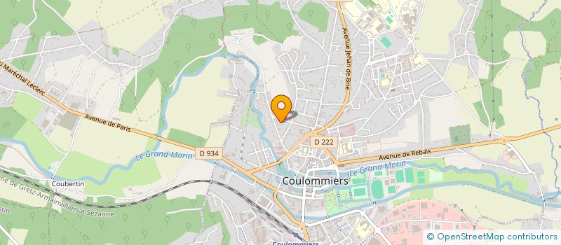 localisation de l'entreprise MONSIEUR JULIO GUIMARAES  COULOMMIERS