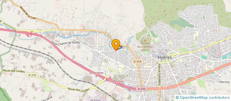 localisation de l'entreprise MONSIEUR JULIO GUTIERREZ à HYERES