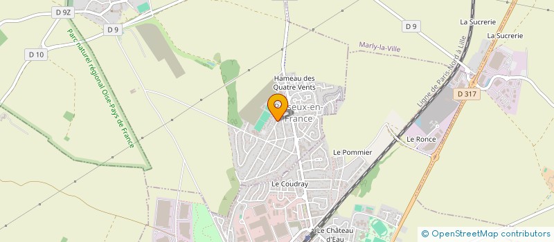 localisation de l'entreprise MONSIEUR JULIO JOLO  PUISEUX-EN-FRANCE