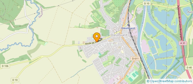 localisation de l'entreprise MONSIEUR JULIO MARQUES  DIEULOUARD