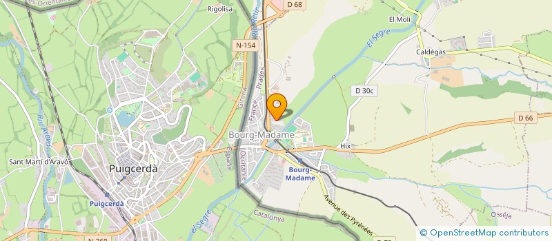 localisation de l'entreprise MONSIEUR JULIO OLIVARES SANCHEZ  UR