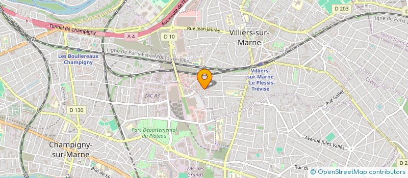 localisation de l'entreprise MONSIEUR JULIO OLIVEIRA à VILLIERS-SUR-MARNE