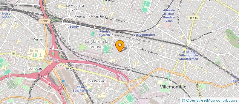localisation de l'entreprise MONSIEUR JULIO PEREZ à VILLEMOMBLE