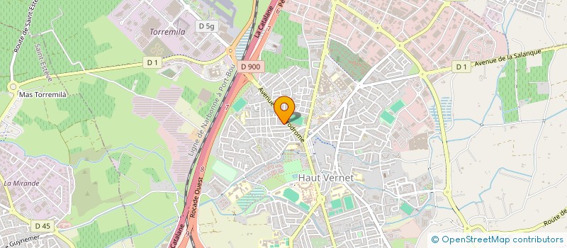 localisation de l'entreprise MONSIEUR JULIO POUBILL  PERPIGNAN