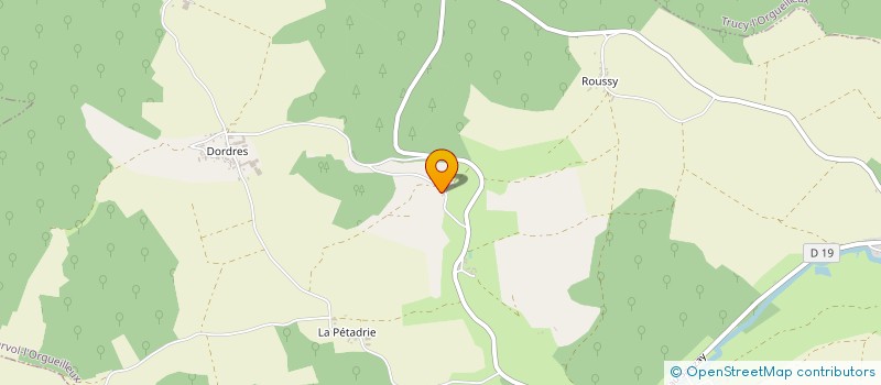 localisation de l'entreprise MONSIEUR JULIO RODRIGUES à CORVOL-L'ORGUEILLEUX