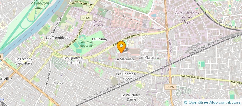 localisation de l'entreprise MONSIEUR JULIO RODRIGUES FERREIRA à SARTROUVILLE