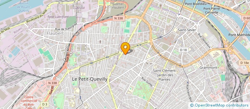 localisation de l'entreprise MONSIEUR JULIO SOUZA COUTINHO  ROUEN