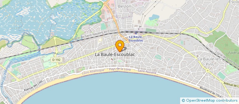 localisation de l'entreprise MONSIEUR JULIO VALIELA à LA BAULE-ESCOUBLAC