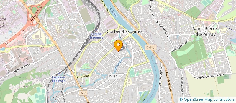 localisation de l'entreprise MONSIEUR JULIO VICTORIN à CORBEIL-ESSONNES