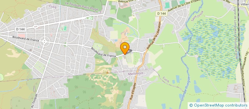 localisation de l'entreprise MONSIEUR JULIUS DE GROOT  CUCQ