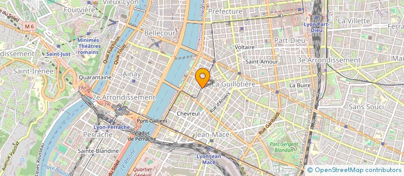 localisation de l'entreprise MONSIEUR JULIUS POVENTUD  LYON