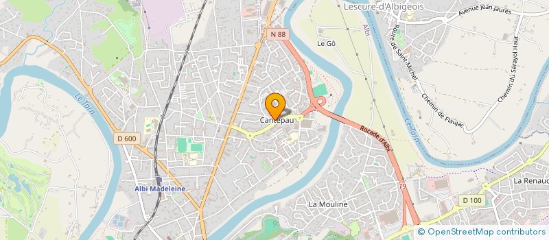 localisation de l'entreprise MONSIEUR JULIUS TANCOS à ALBI