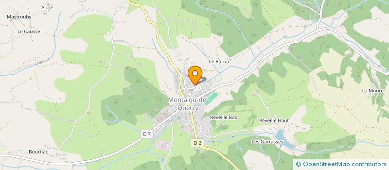 localisation de l'entreprise MONSIEUR JULIUS TWEER  MONTAIGU-DE-QUERCY