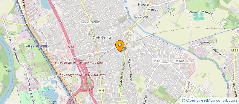 localisation de l'entreprise MONSIEUR JULLES PERROCHEAU  TOULOUSE