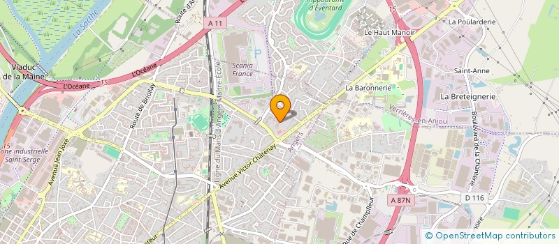 localisation de l'entreprise MONSIEUR JULLIAN DJAZIRI à ANGERS