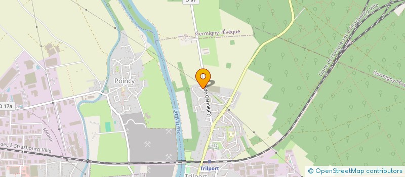 localisation de l'entreprise MONSIEUR JULLIAN GONTHIER  TRILPORT