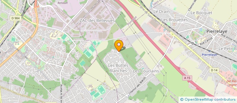 localisation de l'entreprise MONSIEUR JULLIAN MILLET  HERBLAY-SUR-SEINE