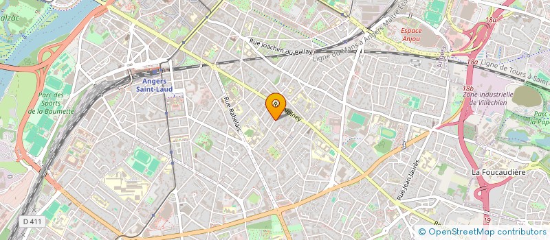 localisation de l'entreprise MONSIEUR JULLIAN VALLAUD à ANGERS