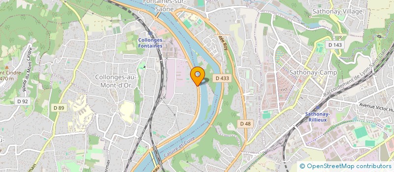 localisation de l'entreprise MONSIEUR JULLIEN DELLINGER  COLLONGES-AU-MONT-D'OR