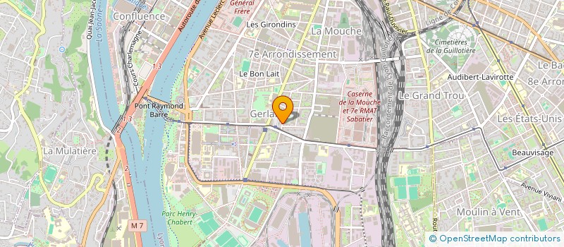 localisation de l'entreprise MONSIEUR JUMA AHMADZAI  LYON