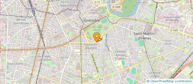 localisation de l'entreprise MONSIEUR JUMA JABARKHEIL  GRENOBLE