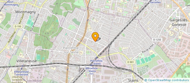 localisation de l'entreprise MONSIEUR JUMA KHAN TAGHAR à PIERREFITTE-SUR-SEINE