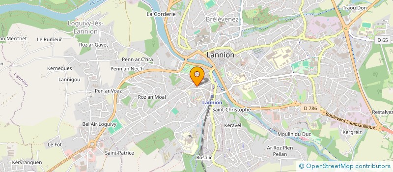 localisation de l'entreprise MONSIEUR JUMA SEDIQI  LANNION