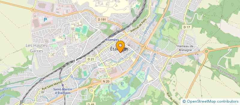 localisation de l'entreprise MONSIEUR JUMMA MAROOF KHEL  ETAMPES