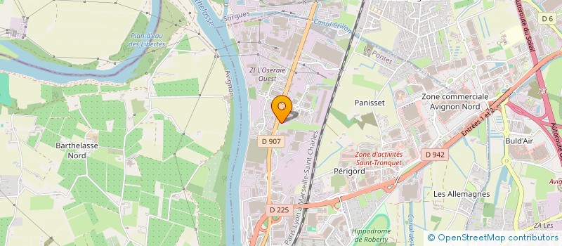 localisation de l'entreprise MONSIEUR JUNAYD BOURRET  LE PONTET