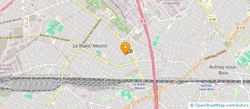 localisation de l'entreprise MONSIEUR JUNDA YE à LE BLANC-MESNIL