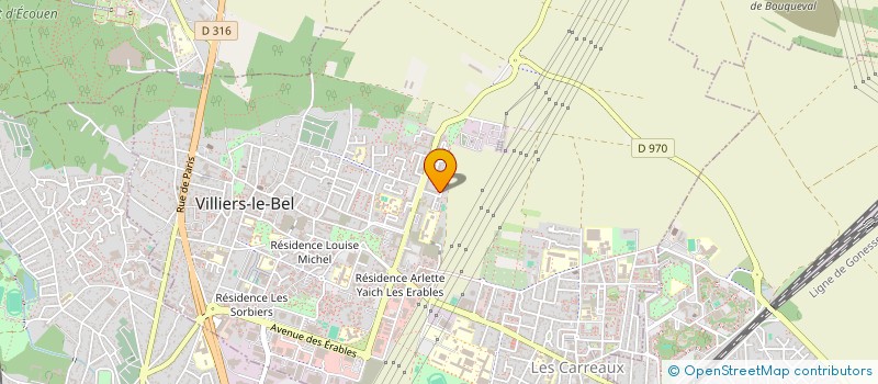 localisation de l'entreprise MONSIEUR JUNED AHMED  VILLIERS-LE-BEL