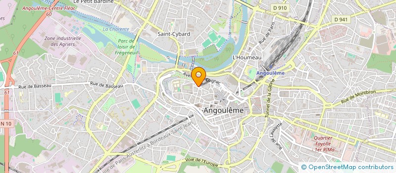 localisation de l'entreprise MONSIEUR JUNG-HYOUN LEE à ANGOULEME