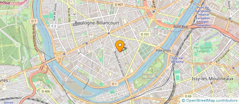 localisation de l'entreprise MONSIEUR JUNGHYUN OH à BOULOGNE-BILLANCOURT