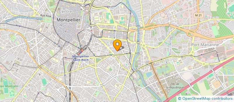 localisation de l'entreprise MONSIEUR JUNIOR ALLOU à MONTPELLIER