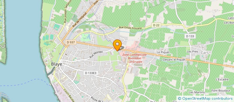 localisation de l'entreprise MONSIEUR JUNIOR ANGELBY à BLAYE