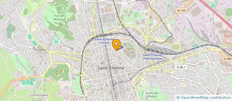 localisation de l'entreprise MONSIEUR JUNIOR ASSONDJI PITHER  SAINT-ETIENNE