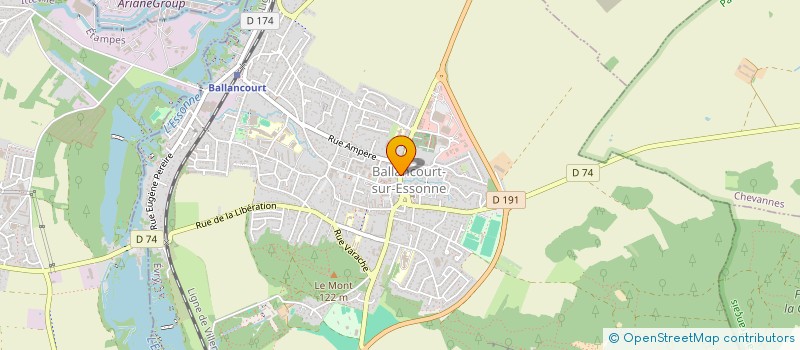 localisation de l'entreprise MONSIEUR JUNIOR BEBONGA MPUTU  BALLANCOURT-SUR-ESSONNE