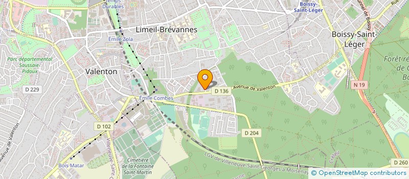 localisation de l'entreprise MONSIEUR JUNIOR BIMPOUDY à LIMEIL-BREVANNES