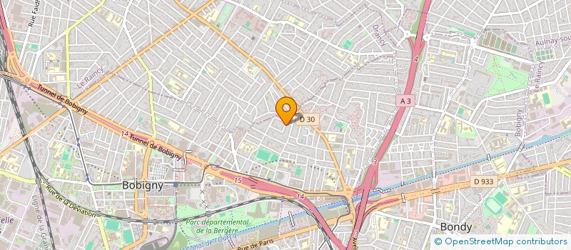 localisation de l'entreprise MONSIEUR JUNIOR CADESTIN  BOBIGNY