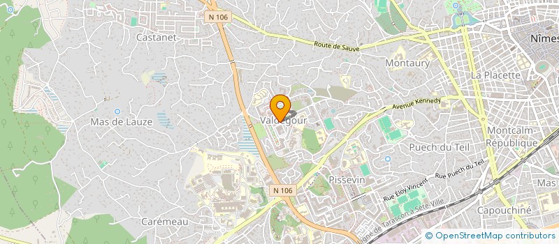 localisation de l'entreprise MONSIEUR JUNIOR COMBO  NIMES