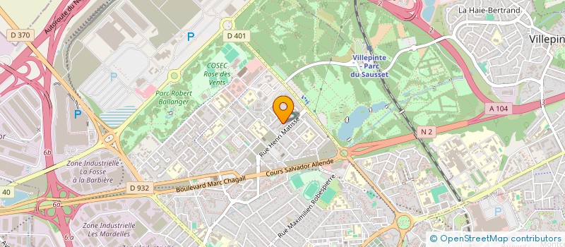 localisation de l'entreprise MONSIEUR JUNIOR CORREIA DIAS  AULNAY-SOUS-BOIS