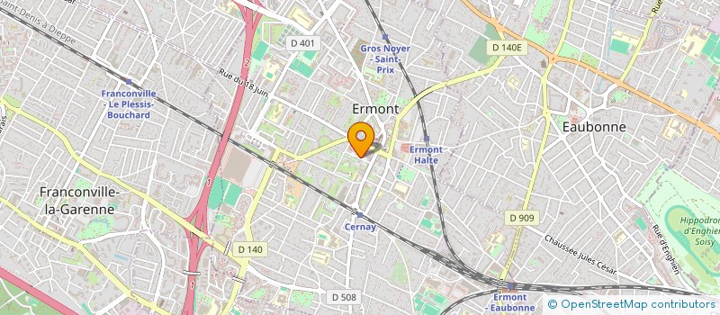 localisation de l'entreprise MONSIEUR JUNIOR DIAKIESE à ERMONT